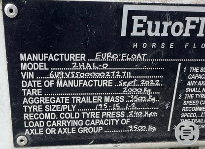EuroFloat 2 HAL Overnighter 2022 (Second Hand)